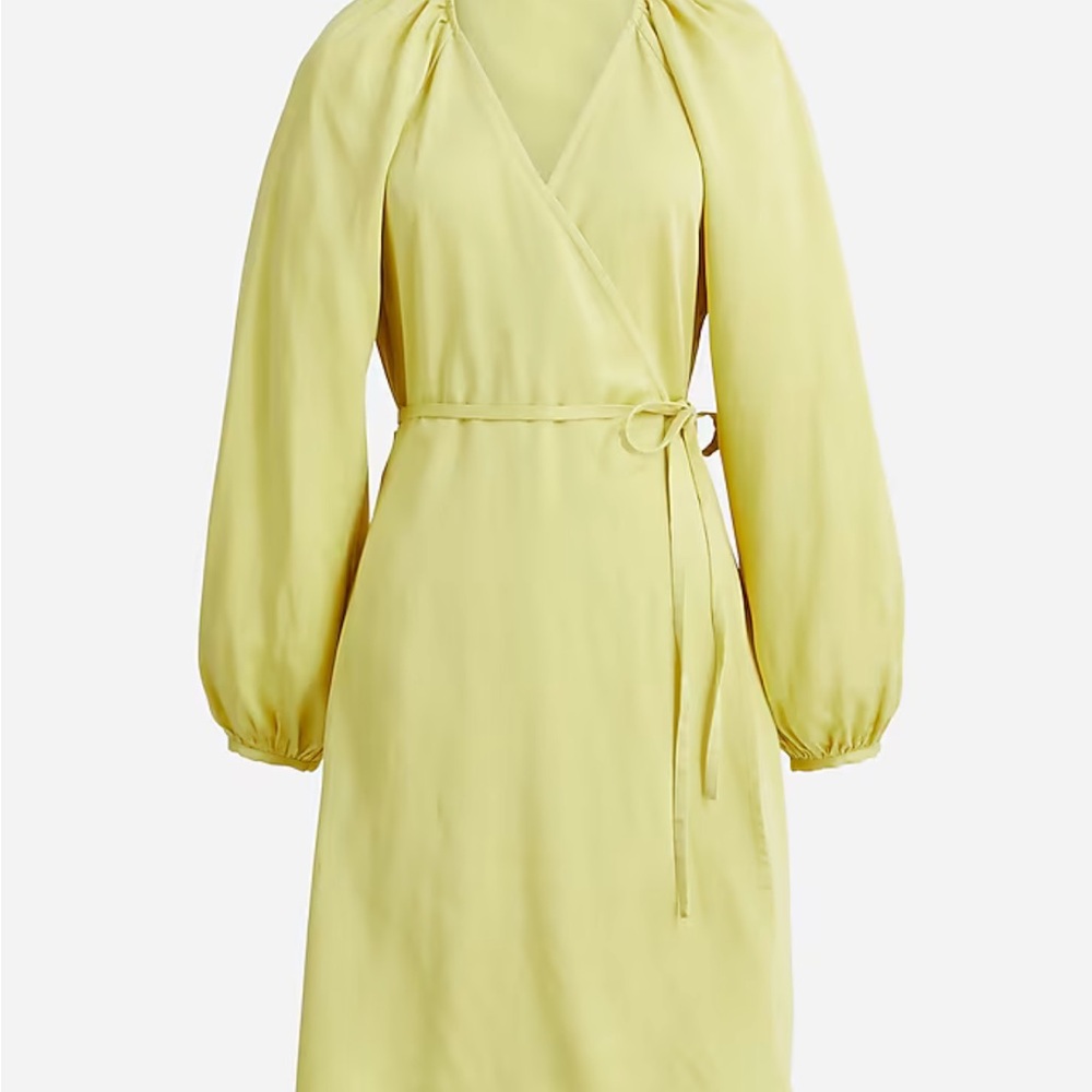 J. Crew Light Yellow Dress